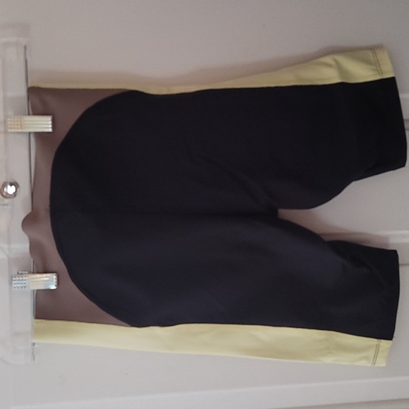 *FINAL* NOLI PACE BIKE SHORT: BLACK/YELLOW: NWT: SIZE S - Picture 6 of 6